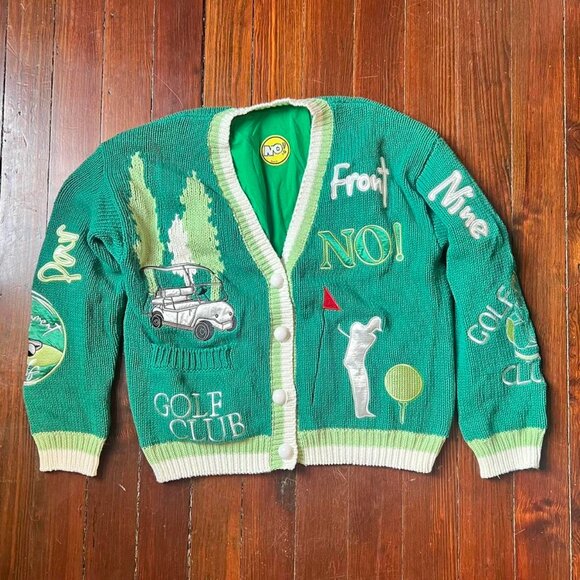 Gone Golfing Sweater from No Jeans, size 3 - Picture 3 of 7